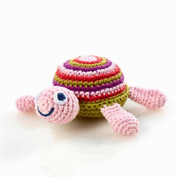 Babyrassel - Schildkröte von Pebble pink