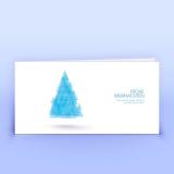 Weihnachtskarte schwebender Baum - Eco-Cards 