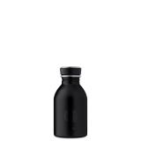 24Bottles Edelstahl Trinkflasche URBAN 250ml Tuxedo Black 