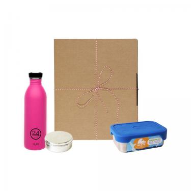 Geschenk Set Eco-Lunchbox Splash 