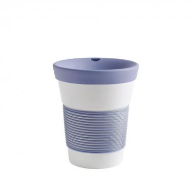 Kaffeebecher To Go aus Porzellan - 0,35L 