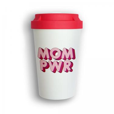 Mehrweg Kaffeebecher To Go - MOM PWR - Heybico 