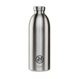 24 Bottles THERMO Flasche Clima 850ml Steel