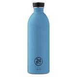 Trinkflasche Edelstahl 1000ml Powder Blue von 24bottles 