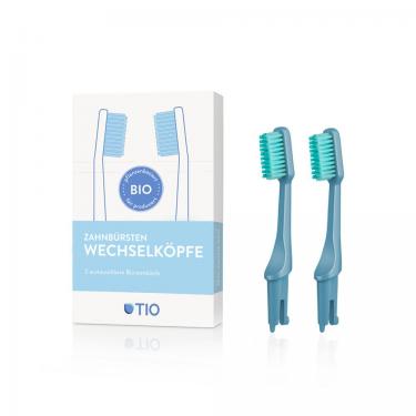 Wechselköpfe TIO Zahnbürste aus Biokunststoff 