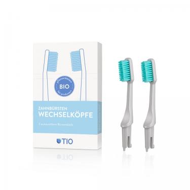Wechselköpfe TIO Zahnbürste aus Biokunststoff 